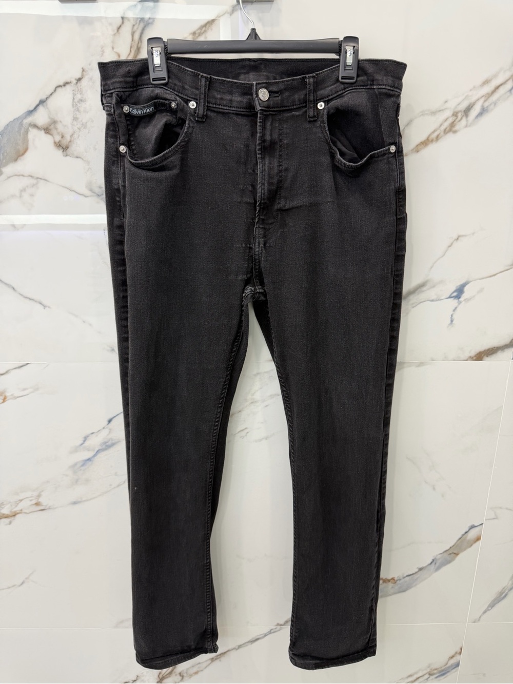 Calvin Klein Jeans Men’s Slim Black Denim